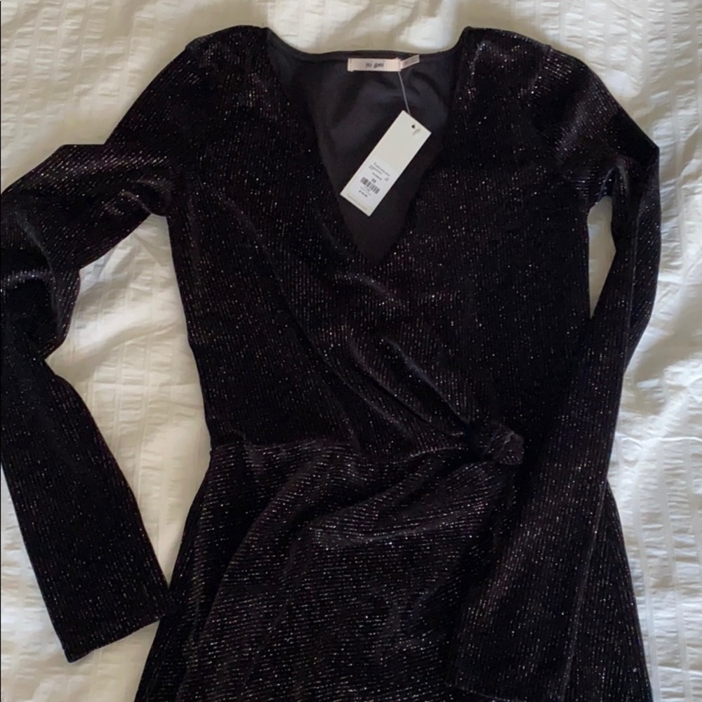 Francesca’s Black Bodycon Dress